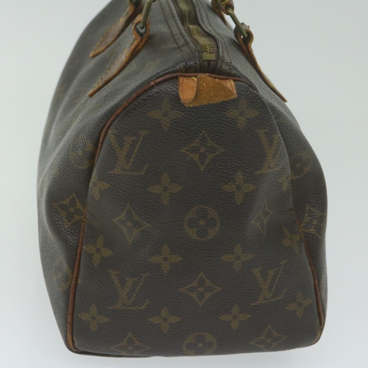 LOUIS VUITTON Monogram Speedy 25 Hand Bag M41528 LV Auth ar11042