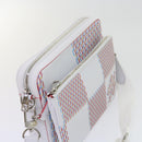 LOUIS VUITTON Damier Giant Spray Trio Messenger Bag White M20665 Auth ar11066A-6