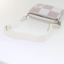 LOUIS VUITTON Damier Giant Spray Trio Messenger Bag White M20665 Auth ar11066A-7