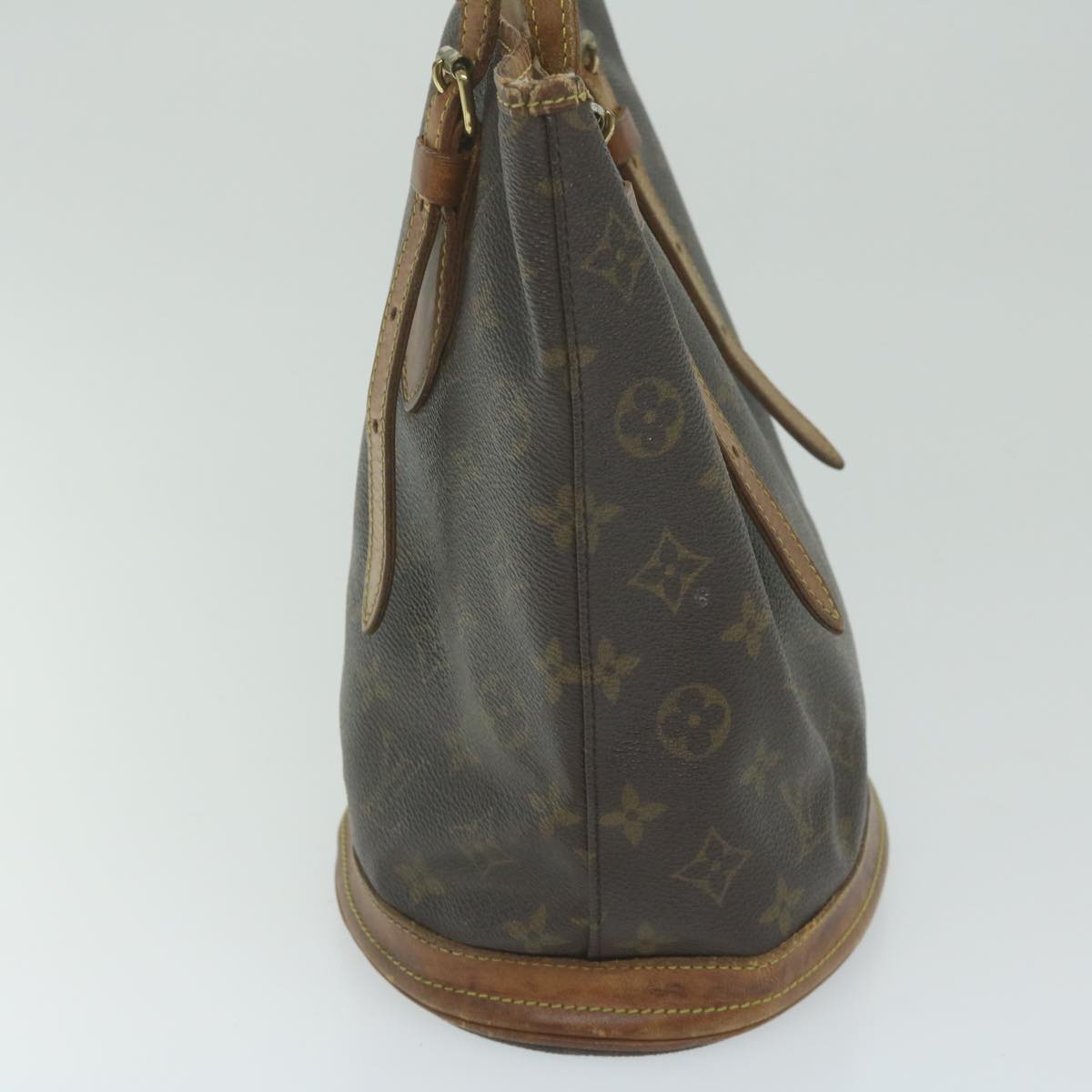 LOUIS VUITTON Monogram Bucket PM Shoulder Bag M42238 LV Auth ar11073