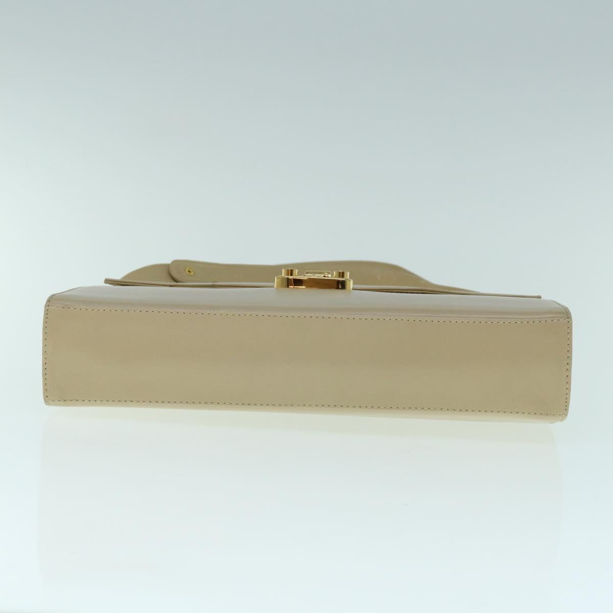 GUCCI Shoulder Bag Leather Beige 004.33.0450 Auth ar11076