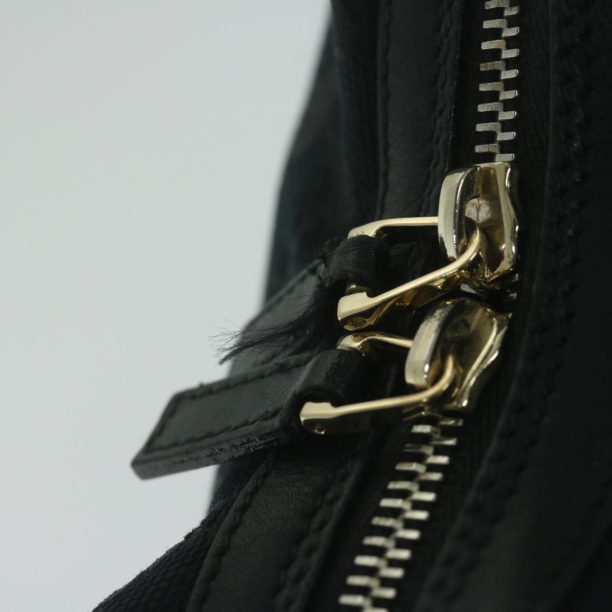 GUCCI GG Canvas Shoulder Bag Black Auth ar11091