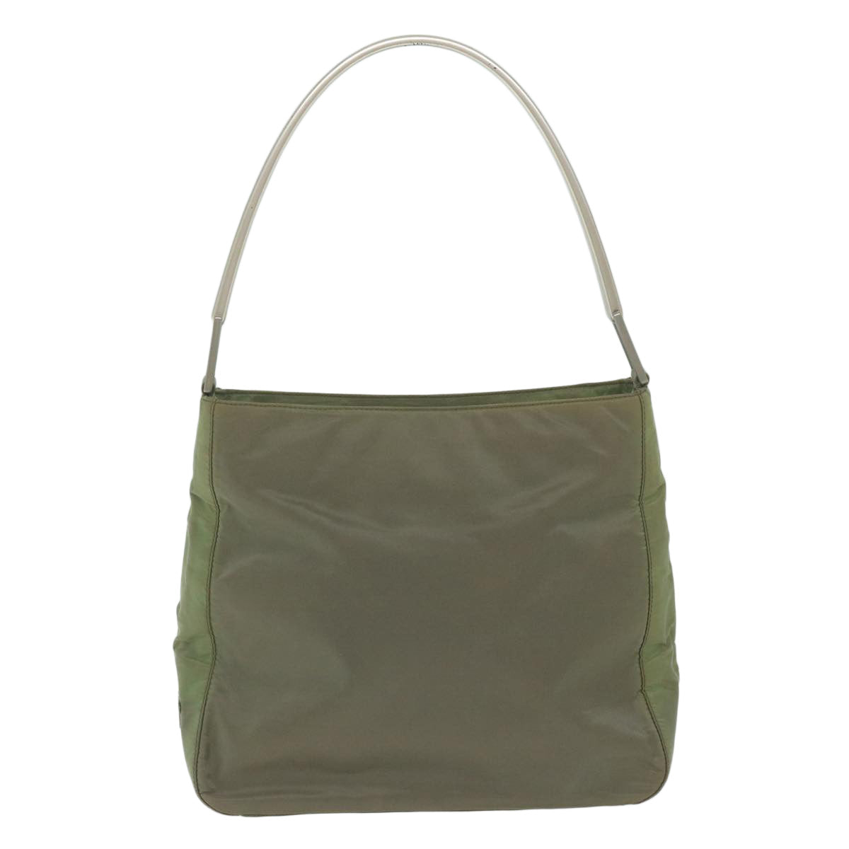 PRADA Shoulder Bag Nylon Khaki Auth ar11109 - 0
