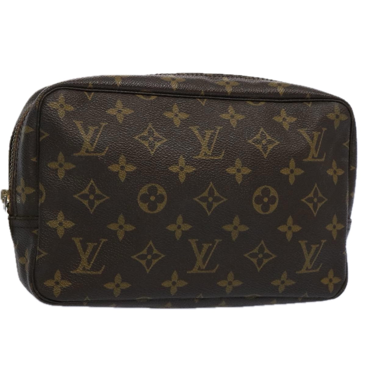 LOUIS VUITTON Monogram Trousse Toilette 23 Clutch Bag M47524 LV Auth ar11124