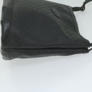 GUCCI Micro GG Canvas Shoulder Bag Black 001 14 0712 Auth ar11126-4