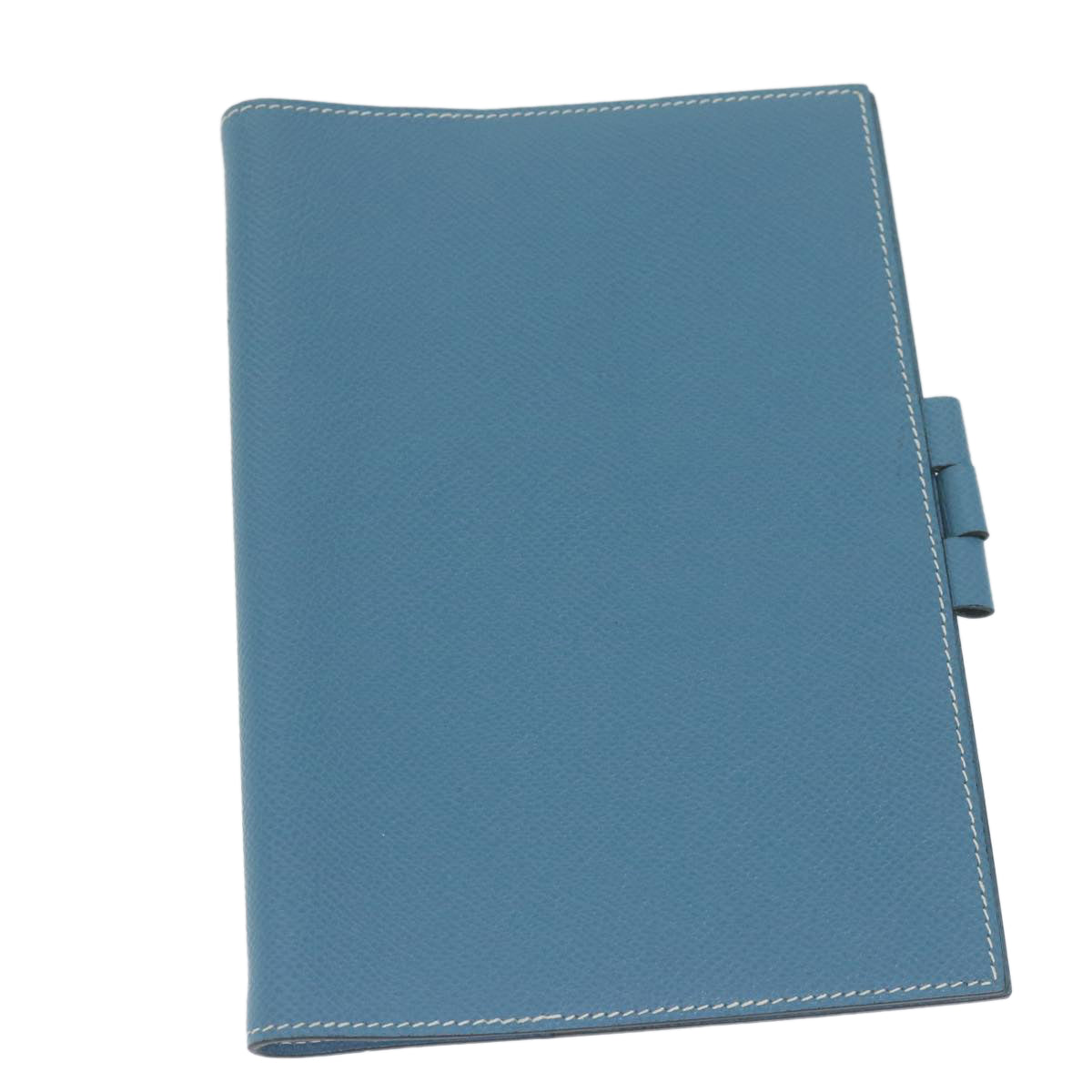 HERMES agenda Day Planner Cover Leather Blue Auth ar11141