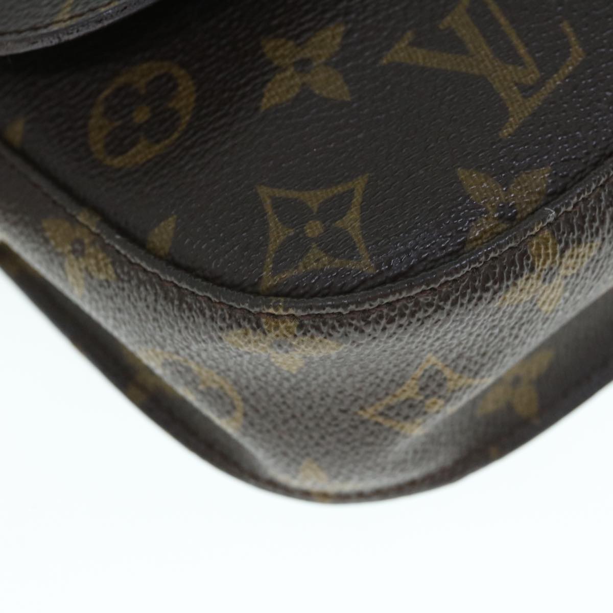 LOUIS VUITTON Monogram Saint Cloud MM Shoulder Bag M51243 LV Auth ar11145B