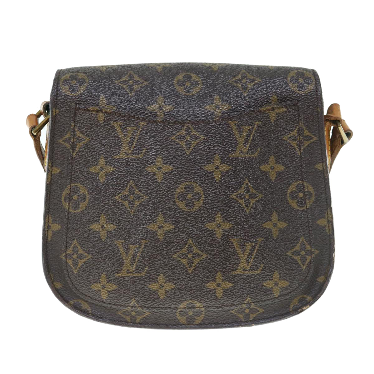 LOUIS VUITTON Monogram Saint Cloud MM Shoulder Bag M51243 LV Auth ar11145B