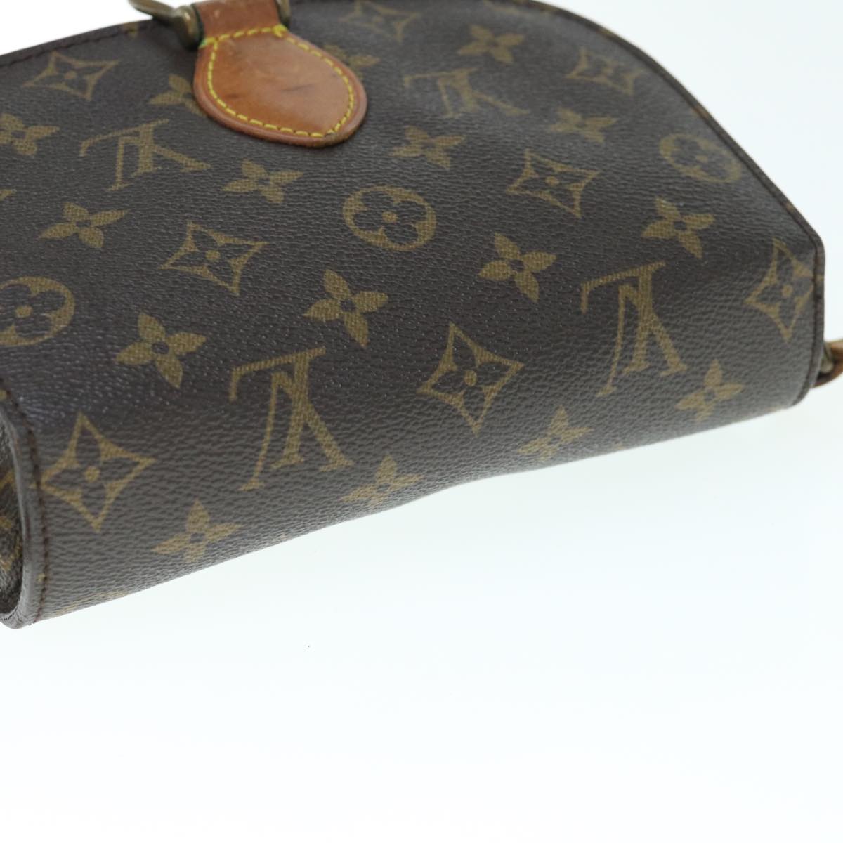 LOUIS VUITTON Monogram Saint Cloud MM Shoulder Bag M51243 LV Auth ar11145B