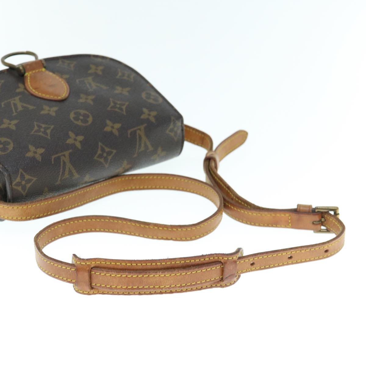 LOUIS VUITTON Monogram Saint Cloud MM Shoulder Bag M51243 LV Auth ar11145B