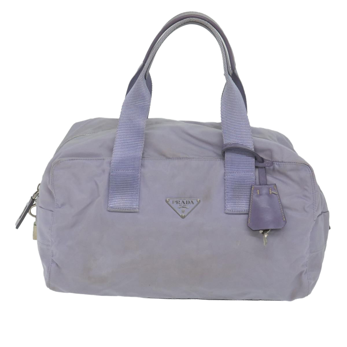 PRADA Shoulder Bag Nylon Purple Auth ar11146B - 0