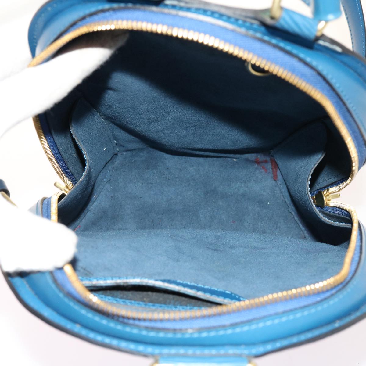 LOUIS VUITTON Epi Mabillon Backpack Blue M52235 LV Auth ar11154B
