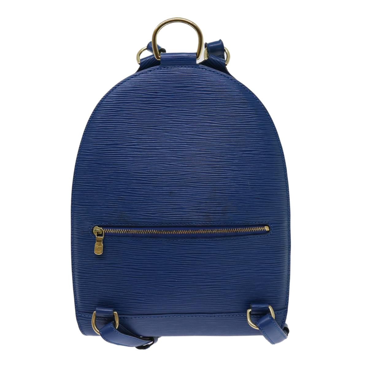 LOUIS VUITTON Epi Mabillon Backpack Blue M52235 LV Auth ar11154B