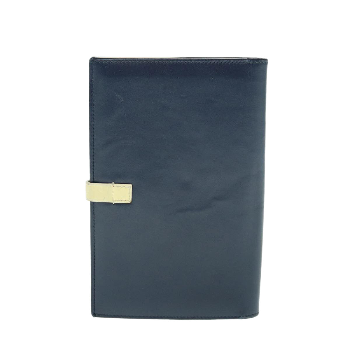 CELINE Multi Function Wallet Leather Navy Auth ar11160B