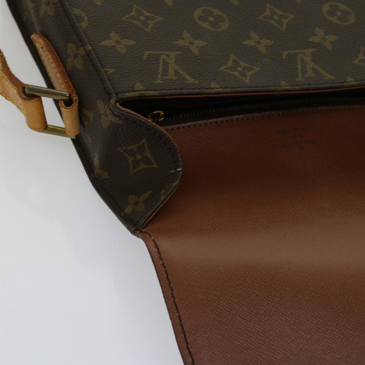 LOUIS VUITTON Monogram Saint Cloud GM Shoulder Bag M51242 LV Auth ar11161B