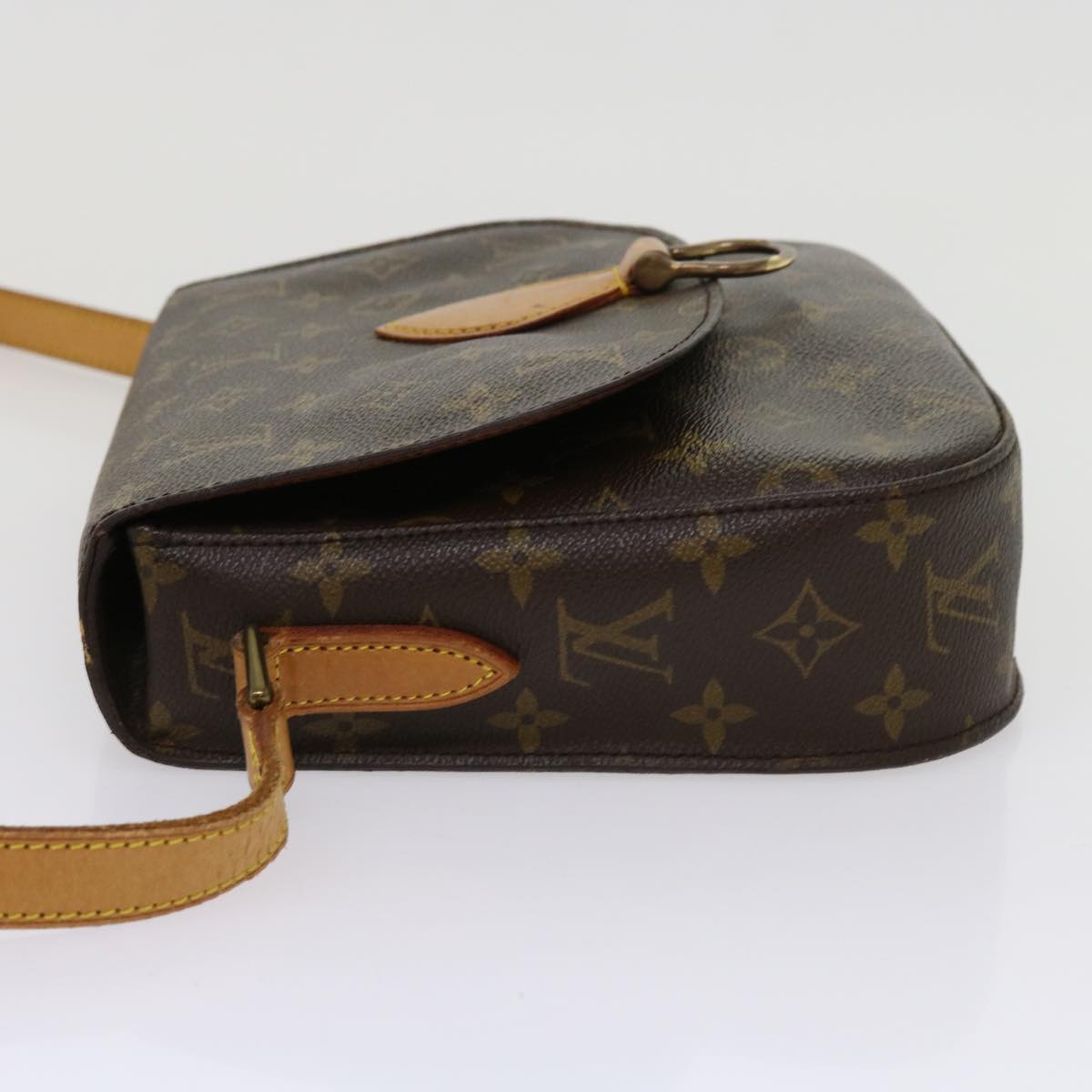 LOUIS VUITTON Monogram Saint Cloud GM Shoulder Bag M51242 LV Auth ar11161B