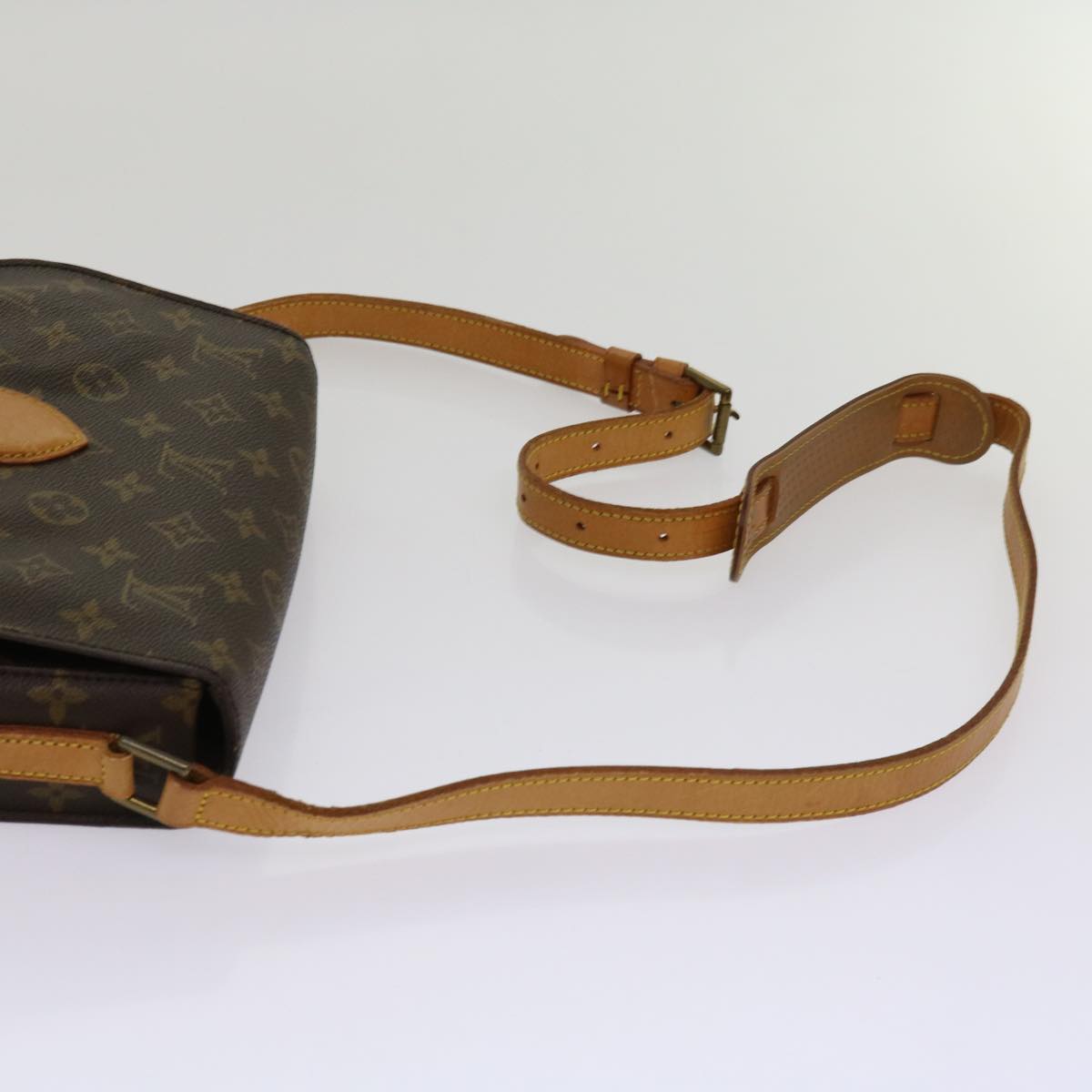 LOUIS VUITTON Monogram Saint Cloud GM Shoulder Bag M51242 LV Auth ar11161B