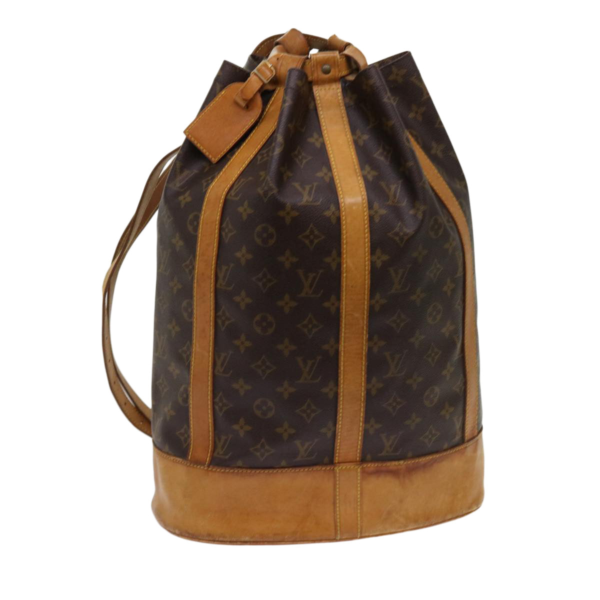 LOUIS VUITTON Monogram Randonnee GM Shoulder Bag M42244 LV Auth ar11167B