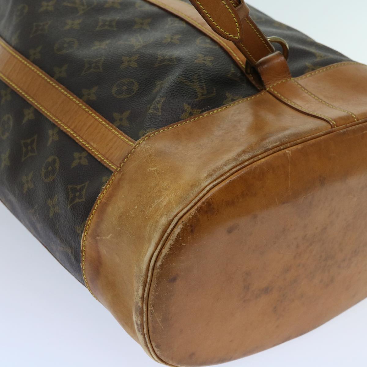 LOUIS VUITTON Monogram Randonnee GM Shoulder Bag M42244 LV Auth ar11167B