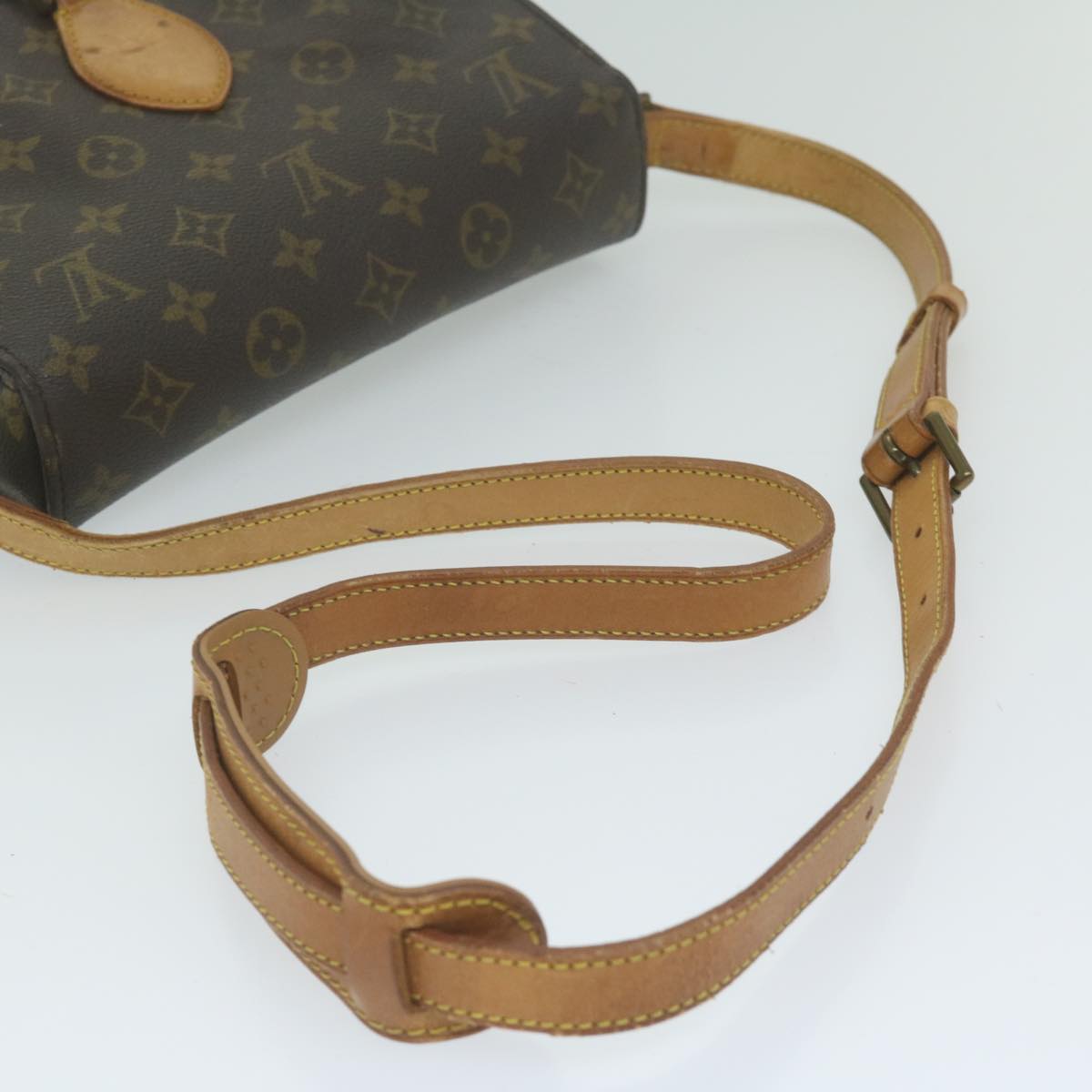 LOUIS VUITTON Monogram Saint Cloud GM Shoulder Bag M51242 LV Auth ar11186B