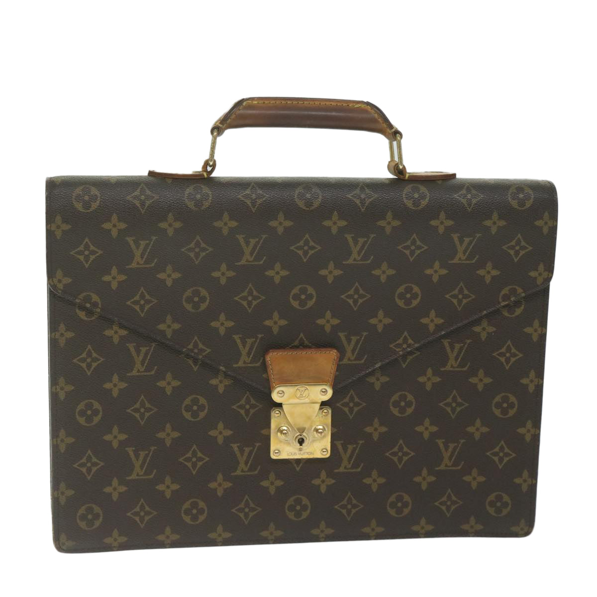 LOUIS VUITTON Monogram Serviette Conseiller Briefcase M53331 LV Auth ar11197B