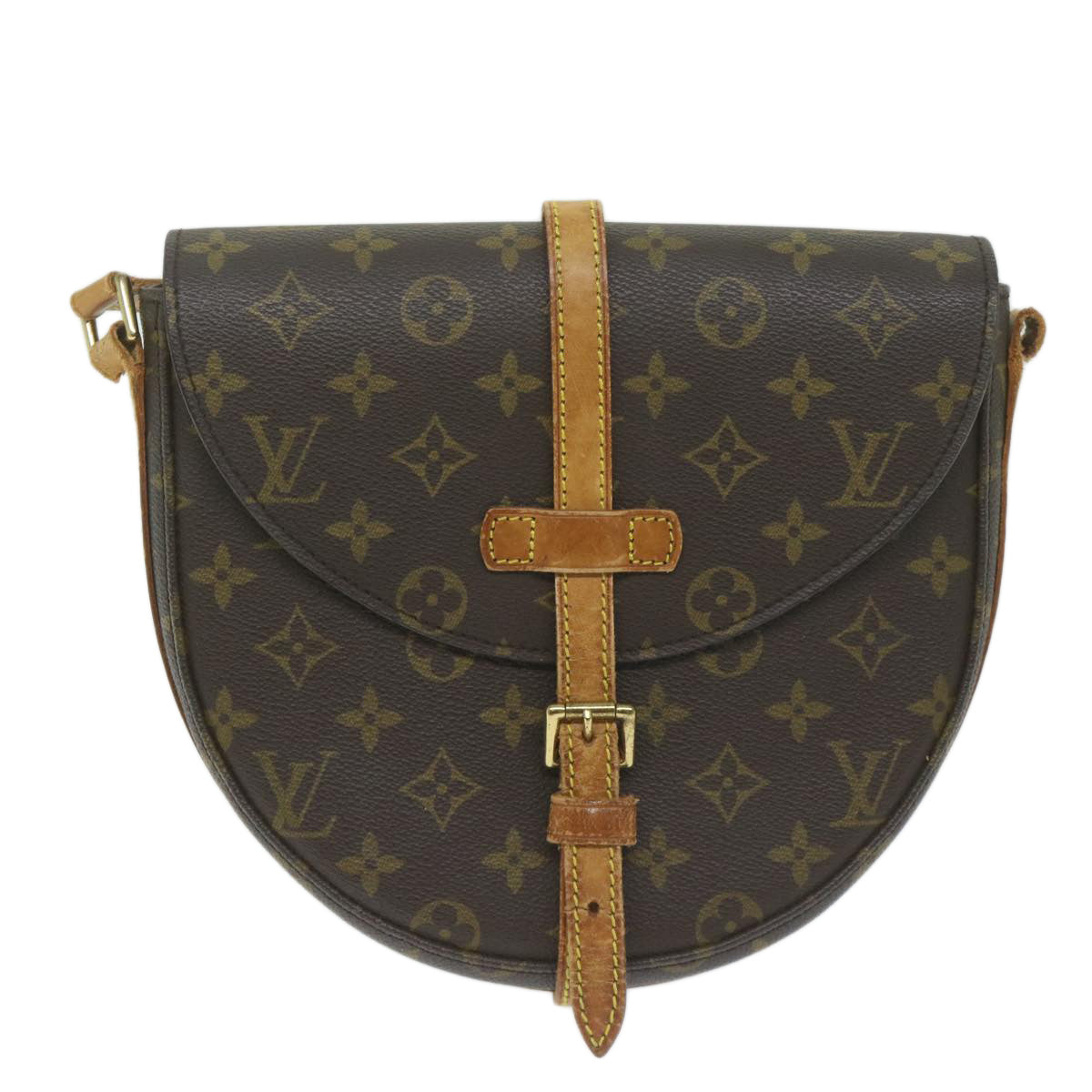 LOUIS VUITTON Monogram Chantilly MM Shoulder Bag M51233 LV Auth ar11237