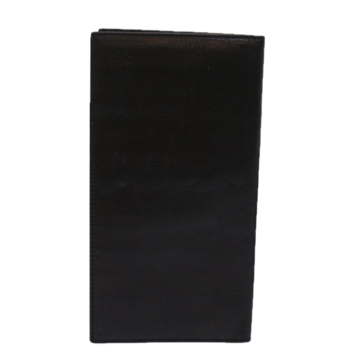 CELINE Macadam Canvas Wallet Leather Suede 5Set Brown Blue Auth ar11268