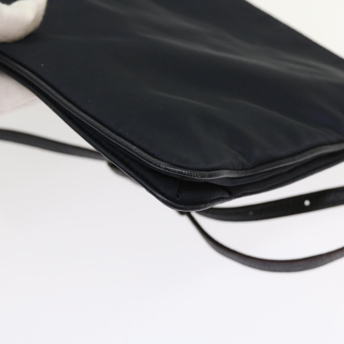 Coach Signature Shoulder Bag Canvas 5Set Black Navy Auth ar11282