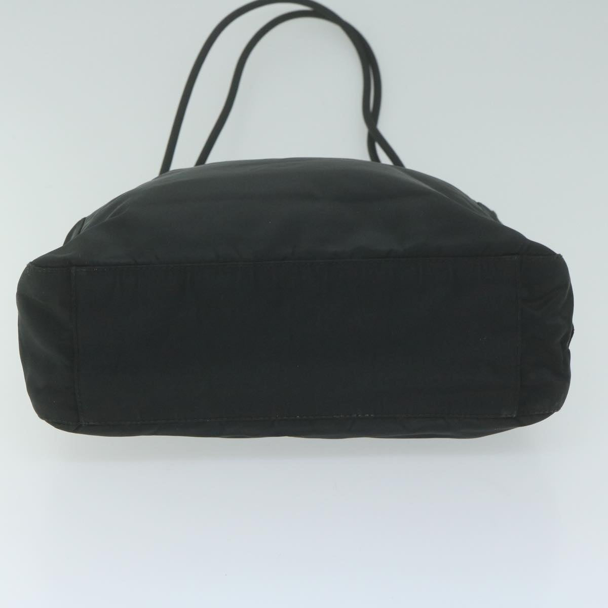 PRADA Tote Bag Nylon Black Auth ar11298
