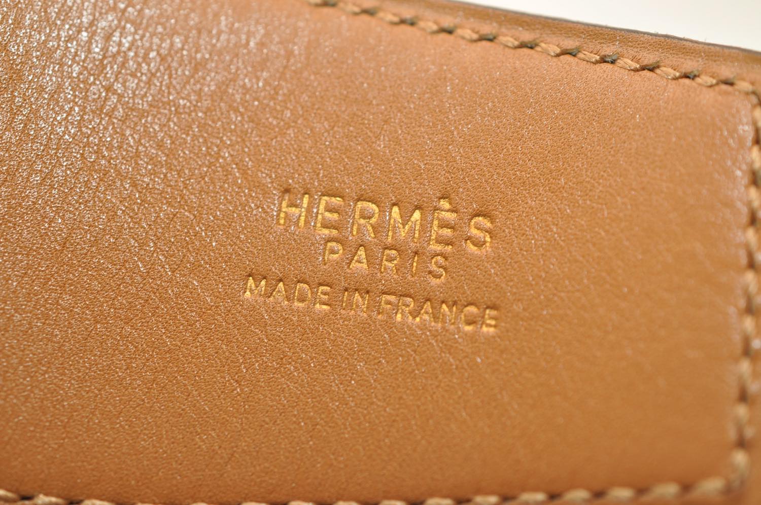 HERMES Leather Constance Belt 31.1 ""H buckle Black Auth ar1771