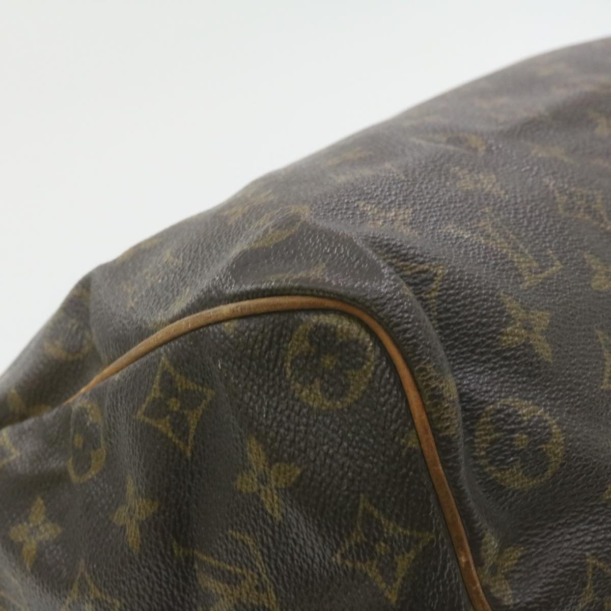 LOUIS VUITTON Monogram Speedy 35 Hand Bag M41524 LV Auth ar4054