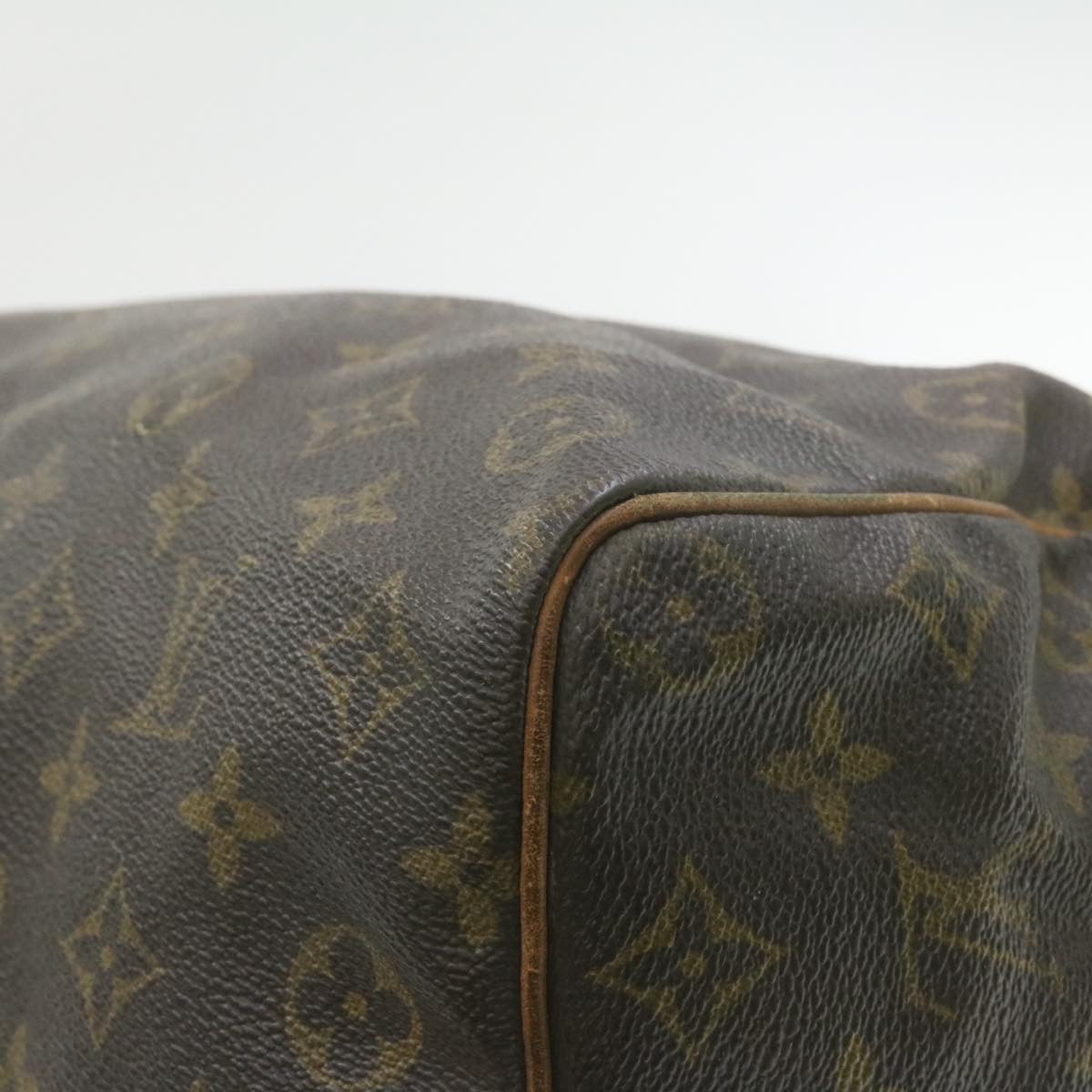 LOUIS VUITTON Monogram Speedy 35 Hand Bag M41524 LV Auth ar4054