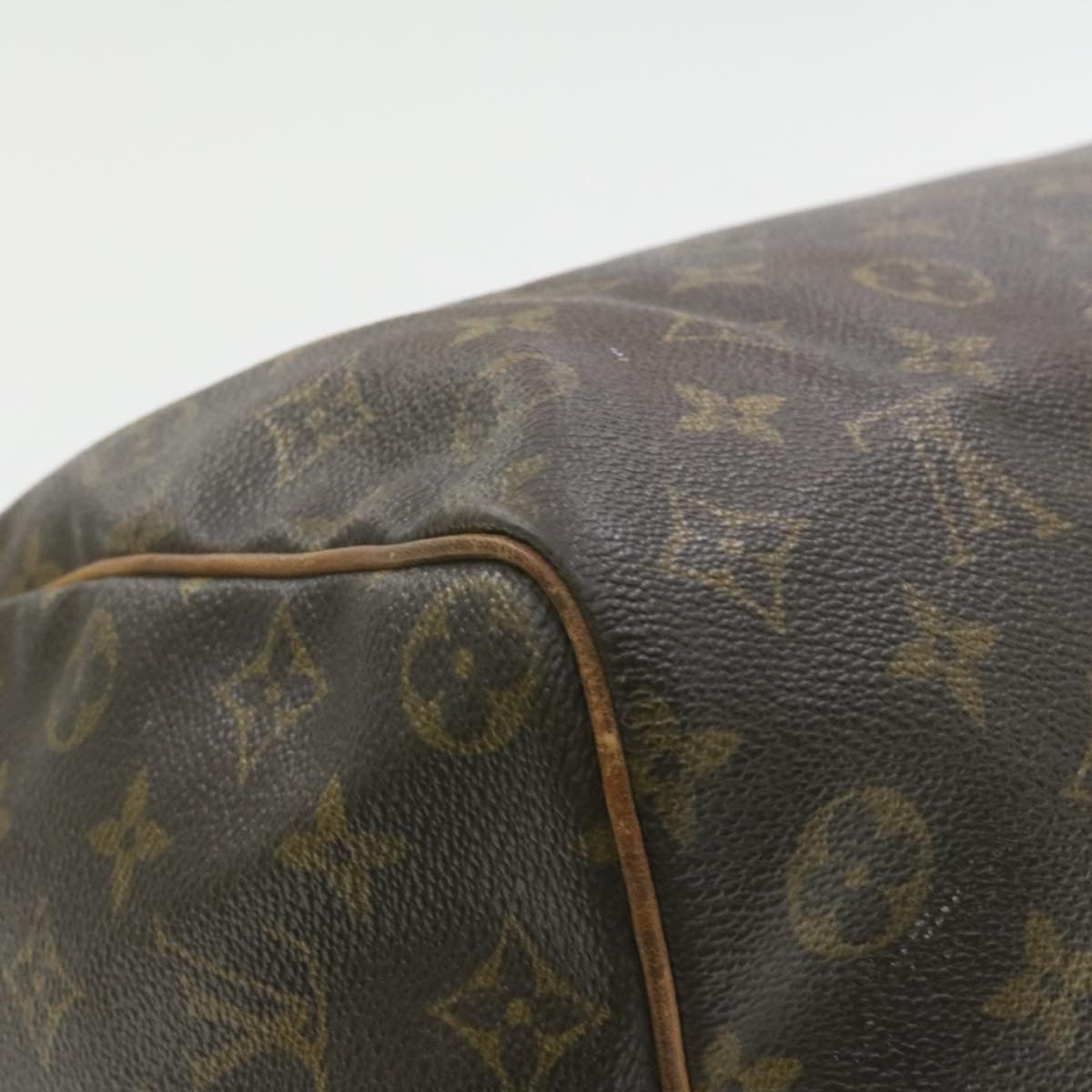 LOUIS VUITTON Monogram Speedy 35 Hand Bag M41524 LV Auth ar4054