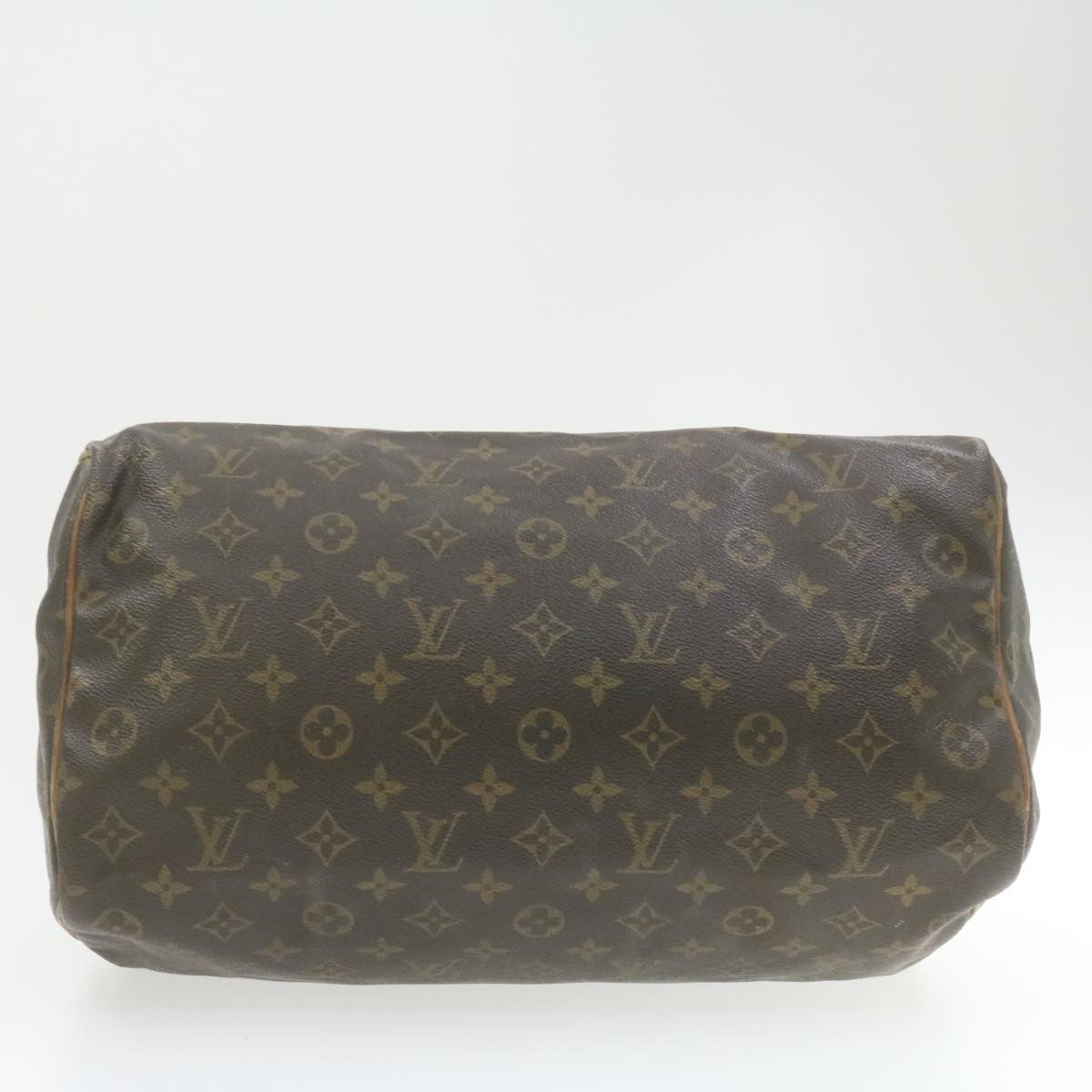 LOUIS VUITTON Monogram Speedy 35 Hand Bag M41524 LV Auth ar4054