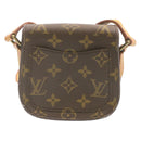 LOUIS VUITTON Monogram Bebe Saint Cloud Shoulder Bag M51245 LV Auth AR4486-3