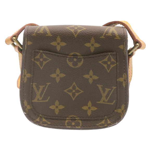 LOUIS VUITTON Monogram Bebe Saint Cloud Shoulder Bag M51245 LV Auth AR4486