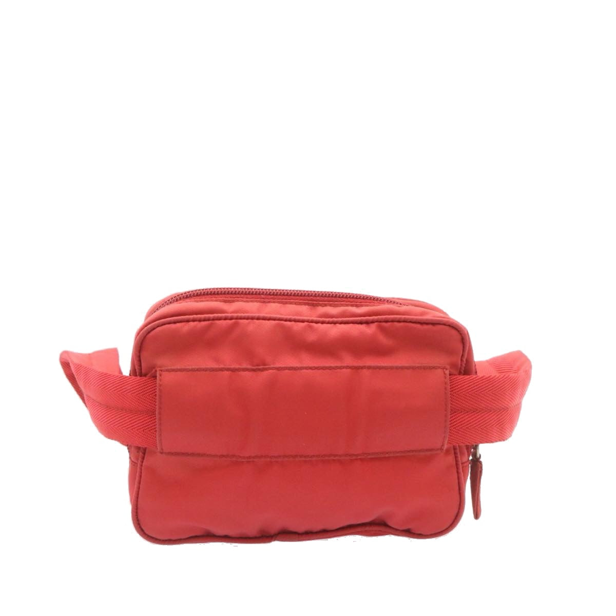 PRADA Nylon Waist bag Waist Pouch Red Auth ar5053 - 0