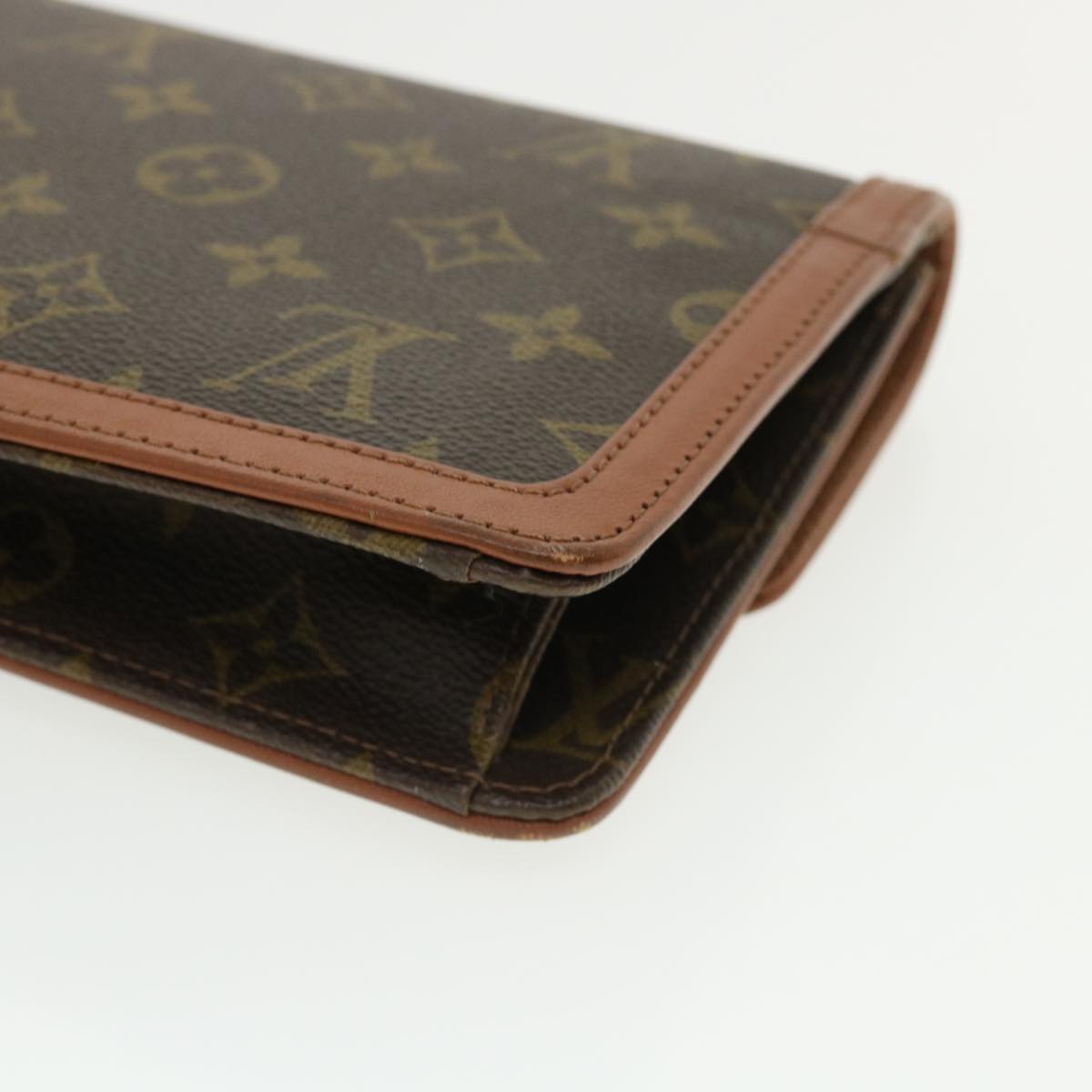 LOUIS VUITTON Monogram Pochette Dam PM Clutch Bag M51812 LV Auth ar5131