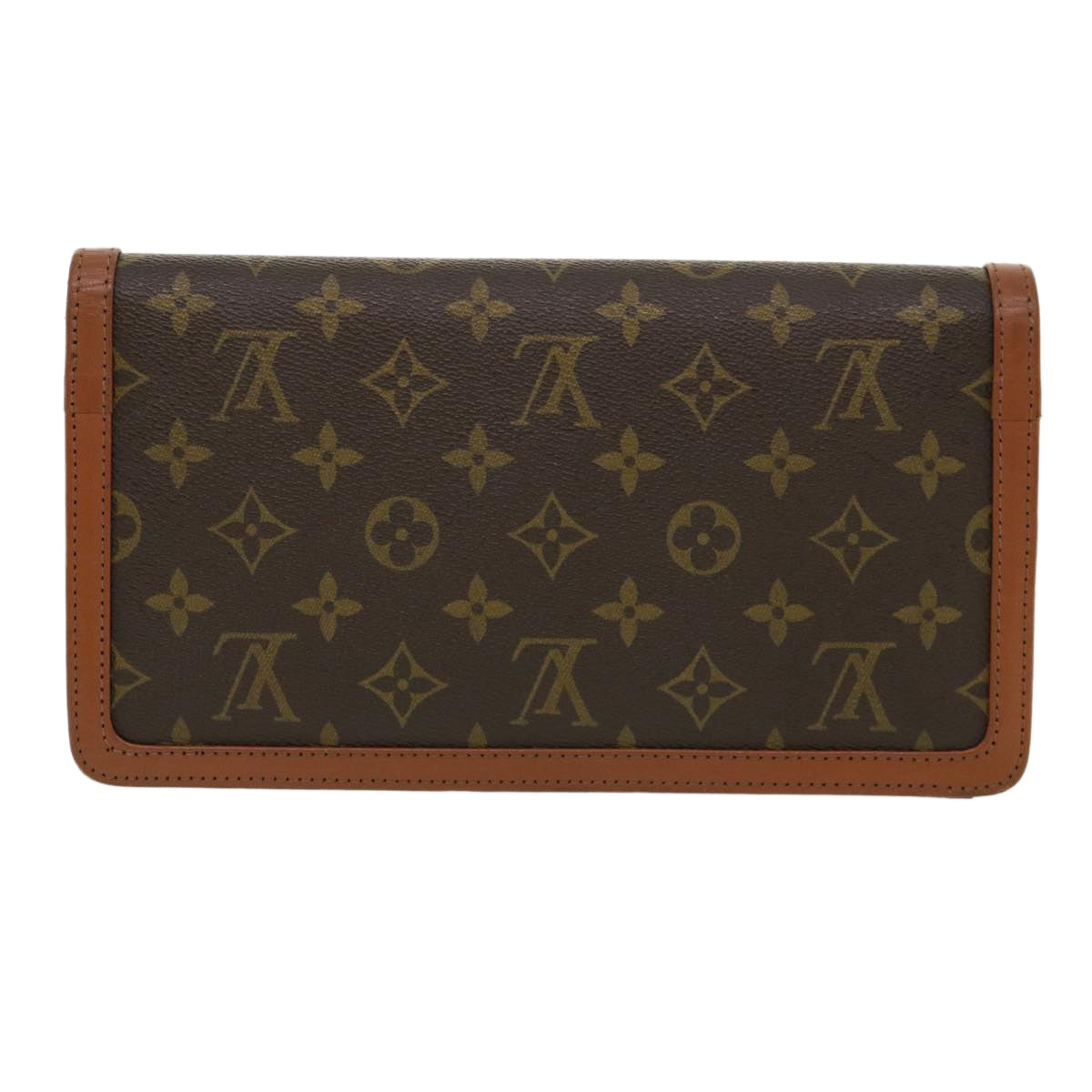 LOUIS VUITTON Monogram Pochette Dam PM Clutch Bag M51812 LV Auth ar5131 - 0