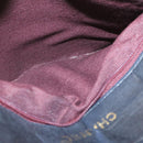 CHANEL Matelasse Shoulder Bag Lamb Skin Black Gold CC Auth ar5310A-11