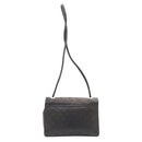 CHANEL Matelasse Shoulder Bag Lamb Skin Black Gold CC Auth ar5310A-2