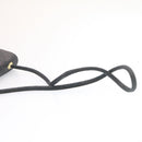 CHANEL Matelasse Shoulder Bag Lamb Skin Black Gold CC Auth ar5310A-7