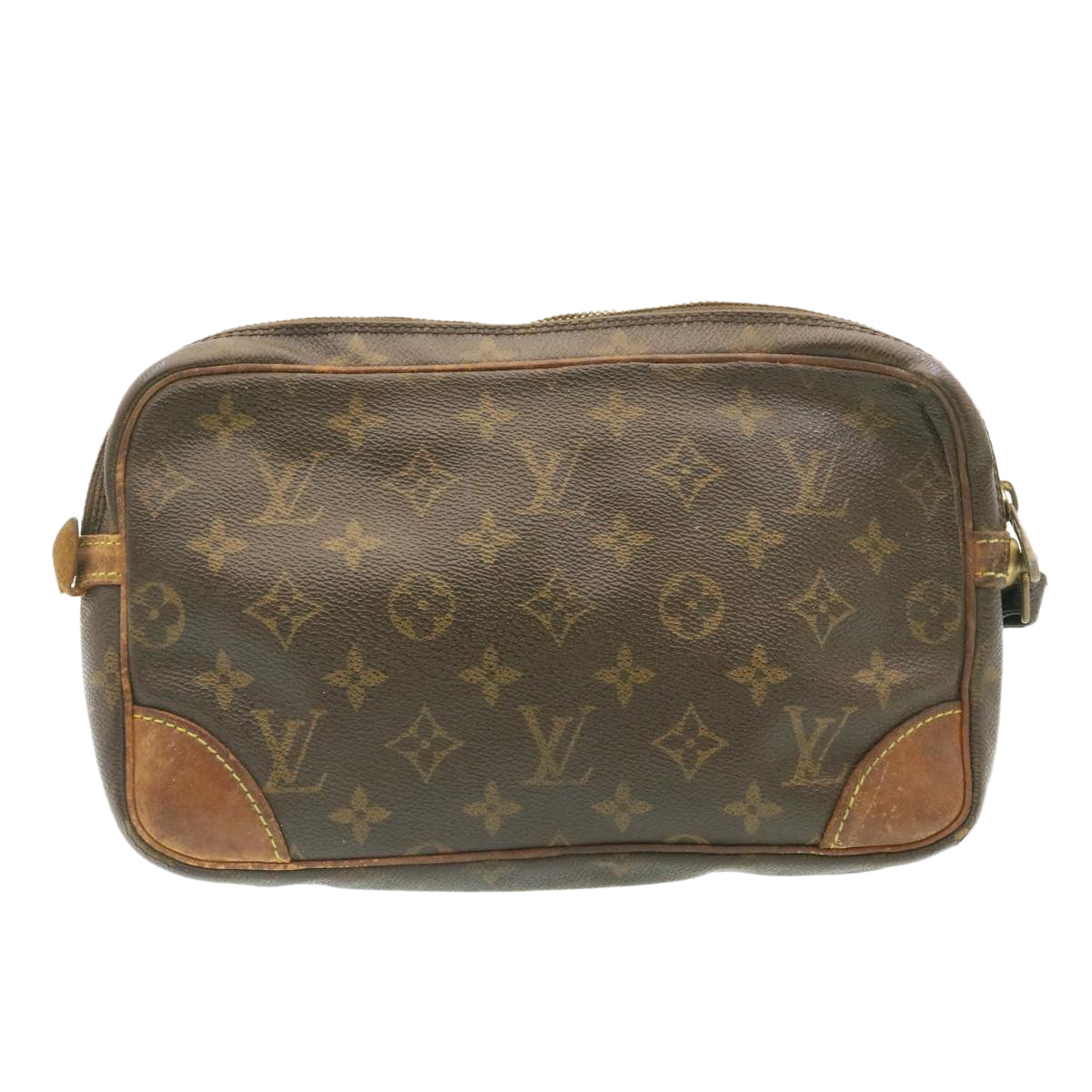 LOUIS VUITTON Monogram Marly Dragonne GM Clutch Bag M51825 LV Auth ar5557 - 0