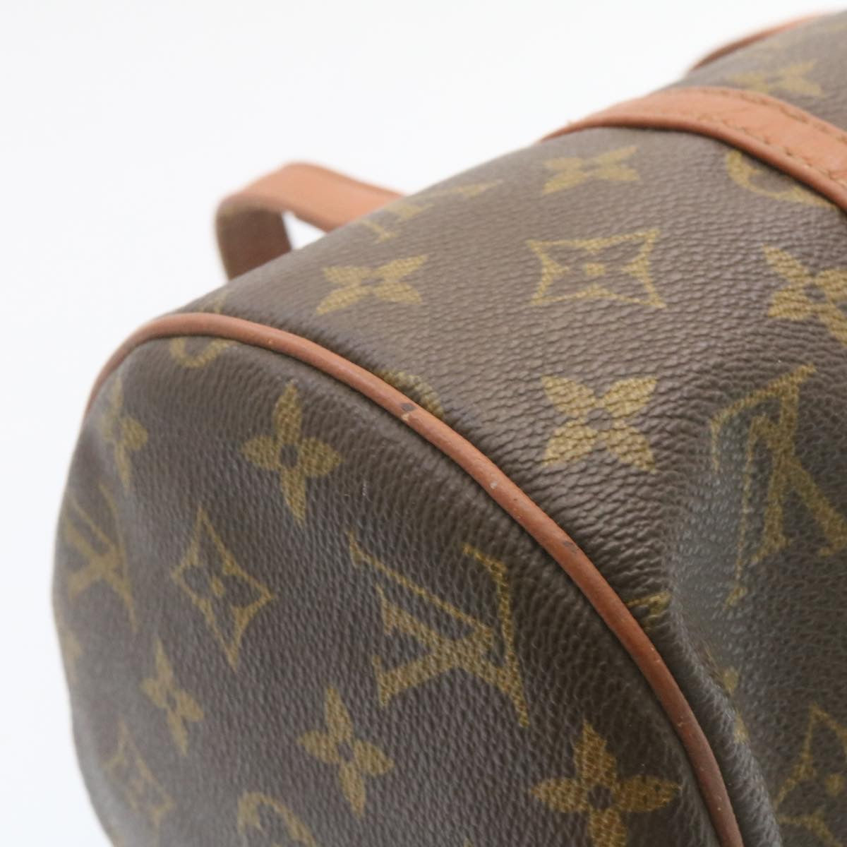 LOUIS VUITTON Monogram Papillon 30 Hand Bag Vintage M51365 LV Auth ar5602