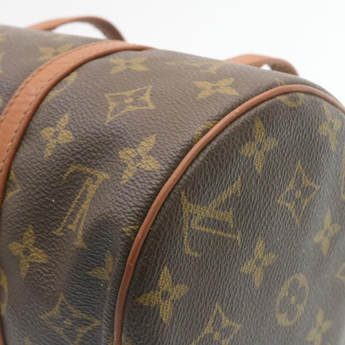 LOUIS VUITTON Monogram Papillon 30 Hand Bag Vintage M51365 LV Auth ar5602