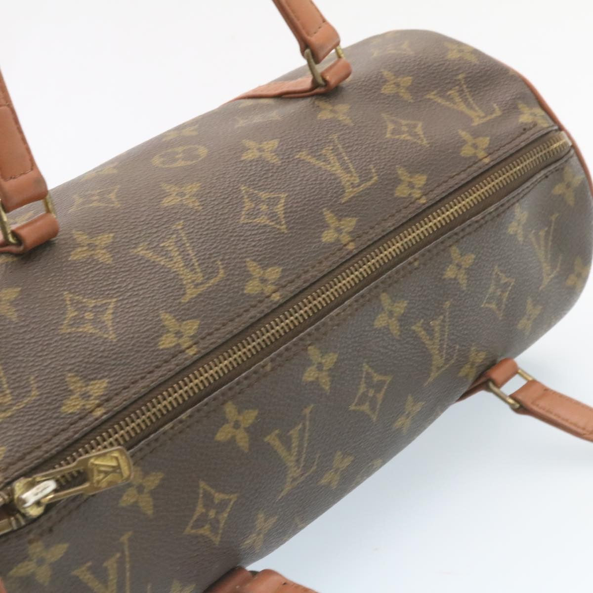 LOUIS VUITTON Monogram Papillon 30 Hand Bag Vintage M51365 LV Auth ar5602