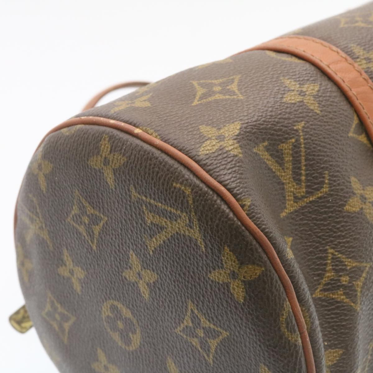 LOUIS VUITTON Monogram Papillon 30 Hand Bag Vintage M51365 LV Auth ar5602