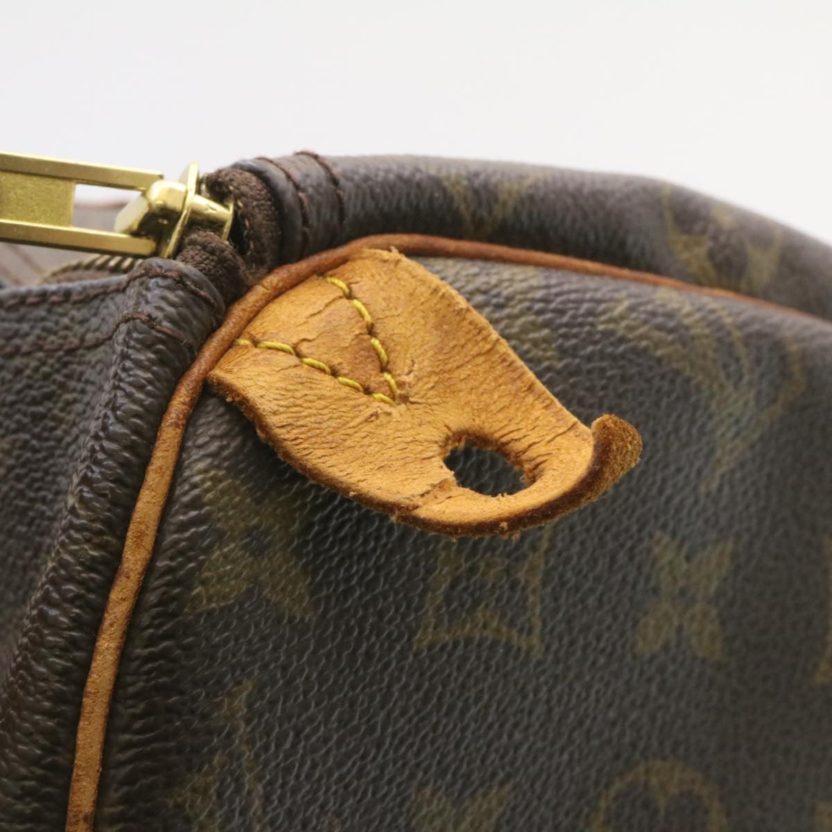 LOUIS VUITTON Monogram Speedy 40 Hand Bag M41522 LV Auth ar5611