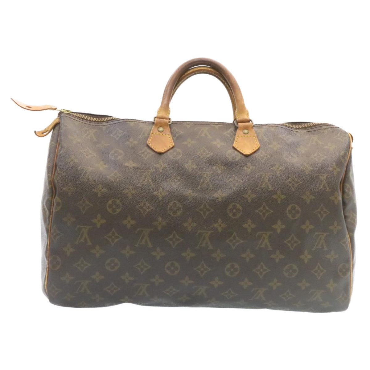 LOUIS VUITTON Monogram Speedy 40 Hand Bag M41522 LV Auth ar5611