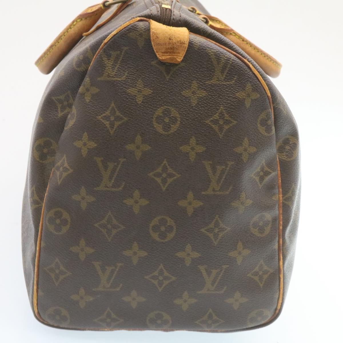 LOUIS VUITTON Monogram Speedy 40 Hand Bag M41522 LV Auth ar5611